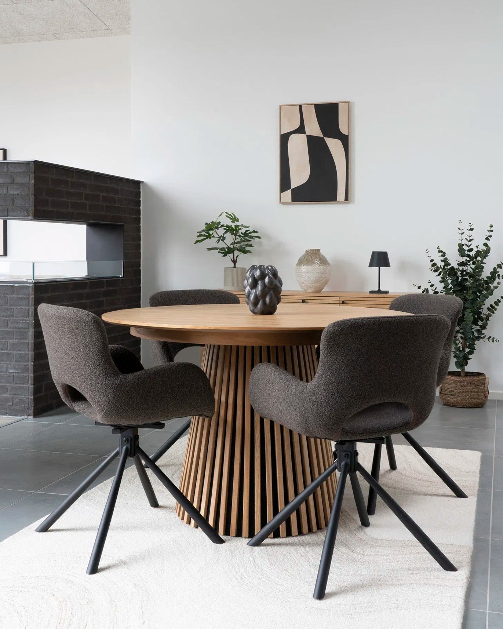 Aosta Körbe – Set aus 2 natürlichen Bananenblatt Körben – Natürlich