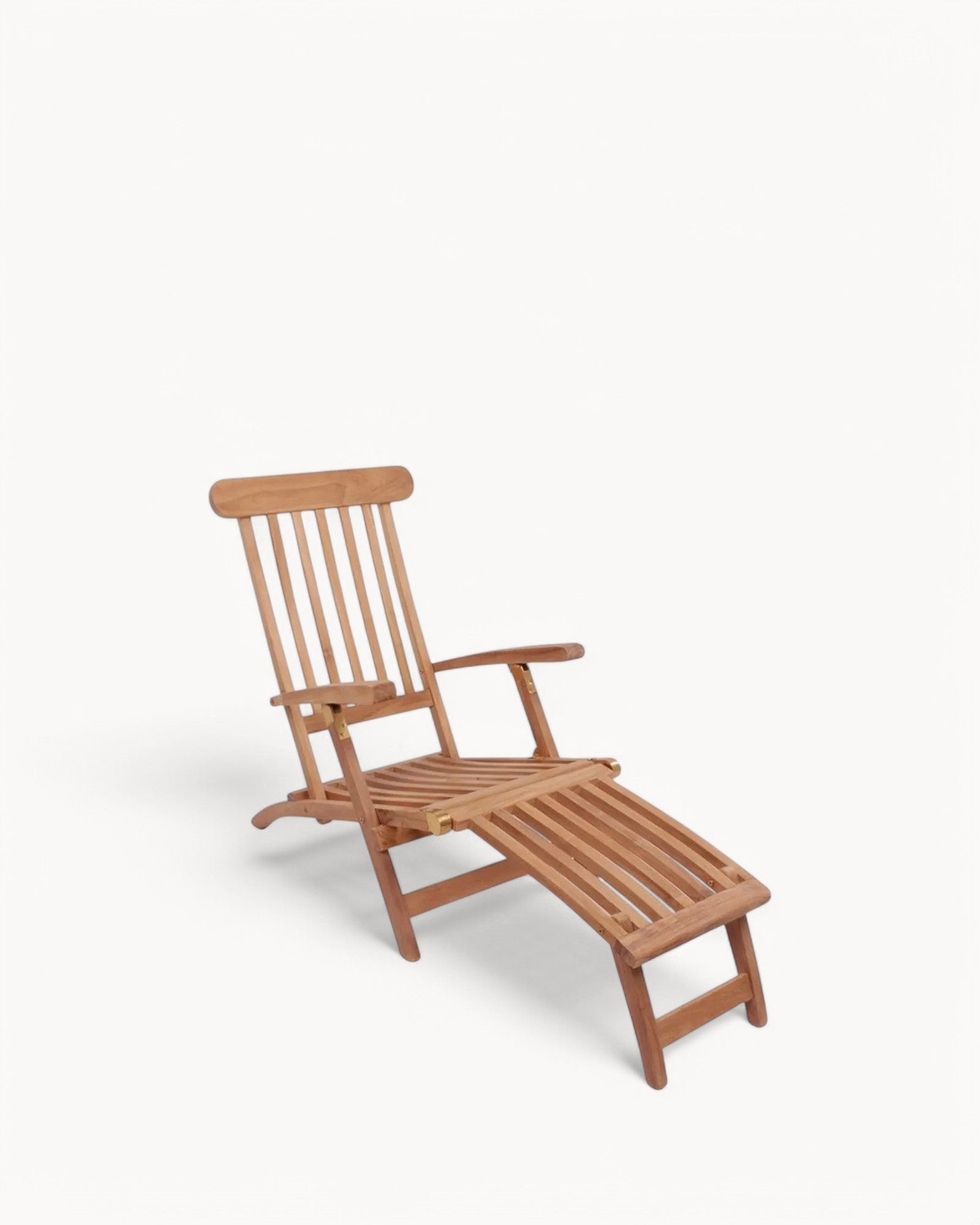 Arrecife Teak Liegestuhl – Verstellbarer Teakholz-Gartenstuhl