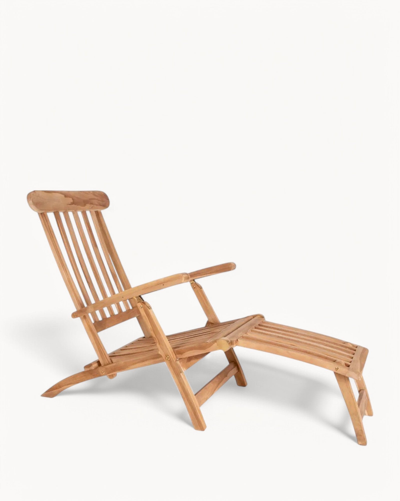 Arrecife Teak Liegestuhl – Verstellbarer Teakholz-Gartenstuhl