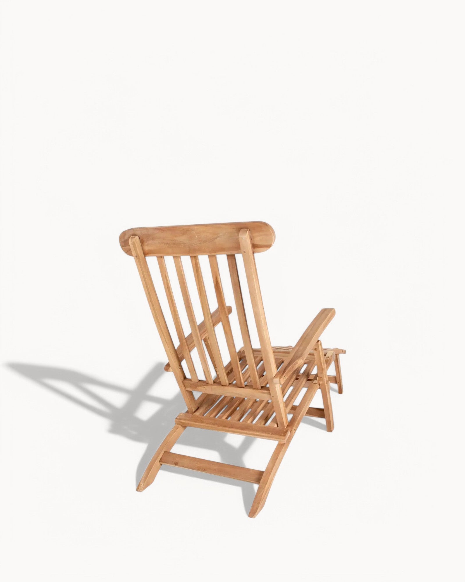 Arrecife Teak Liegestuhl – Verstellbarer Teakholz-Gartenstuhl