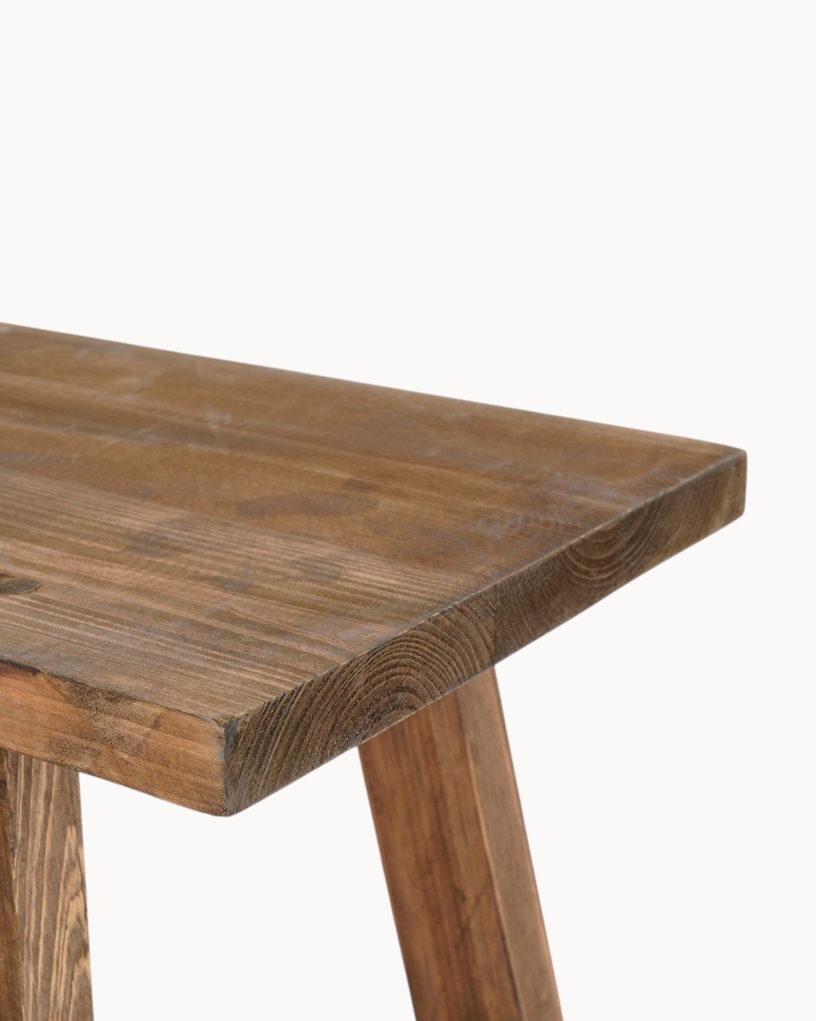 Mica Decorations – Holzbank braun aus recyceltem Holz – L80 x B37 x H44 cm