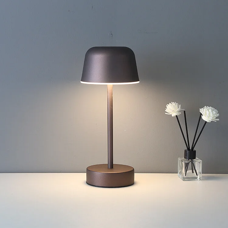 Tragbare kabellose wiederaufladbare Bügeleisen-Tischlampe - Dimmbares Licht