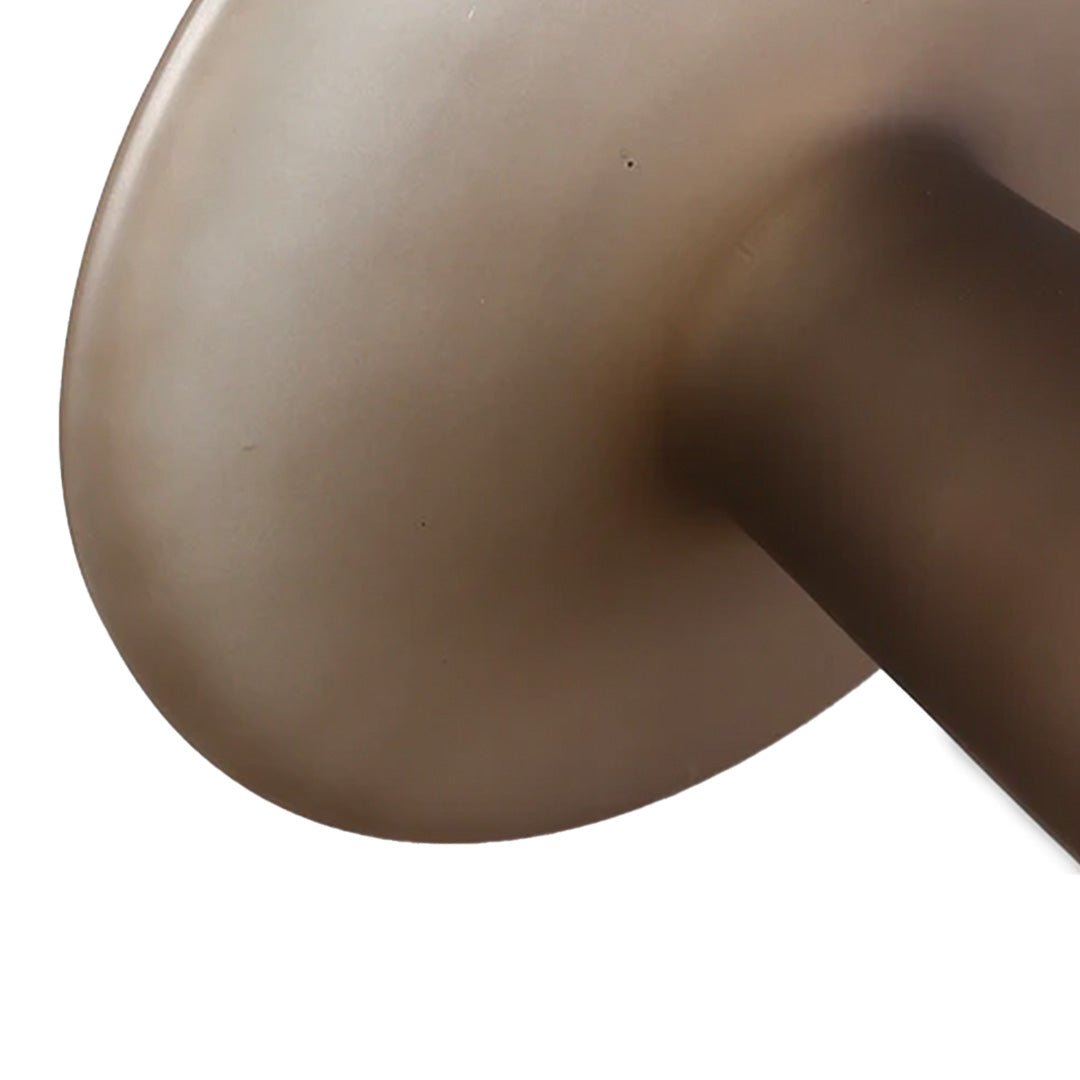 Zeitgenössische Vase aus Milchglas