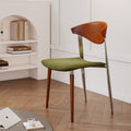 Esszimmerstuhl aus Massivholz im Mid-Century-Modern-Stil
