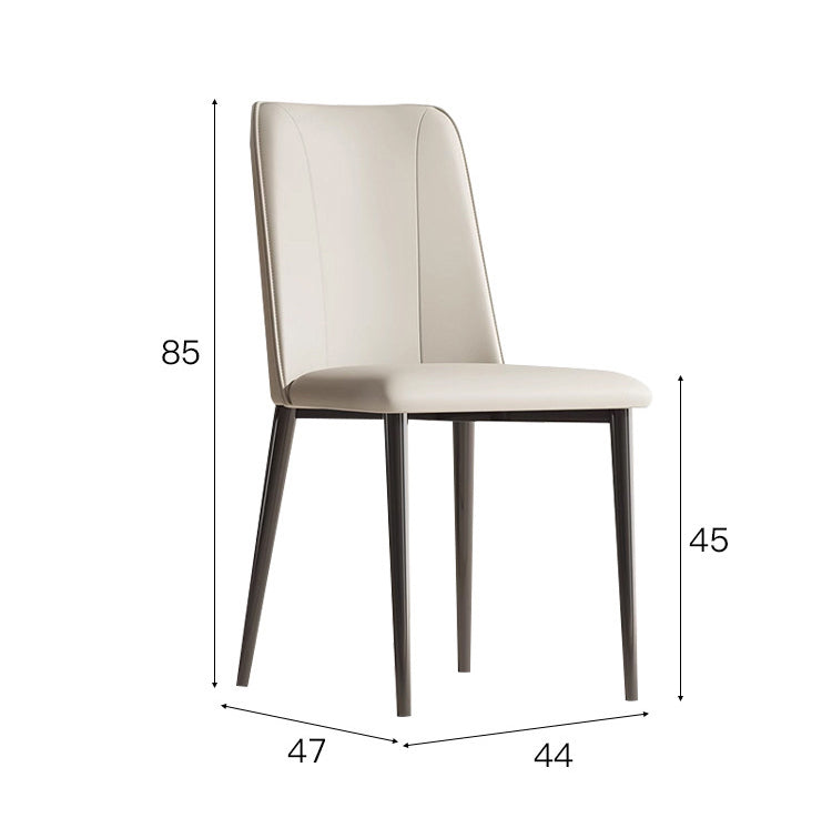 Moderner Esszimmerstuhl im italienischen Stil – Gepolsterter Designerstuhl