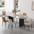 Moderner Esszimmerstuhl im italienischen Stil – Gepolsterter Designerstuhl