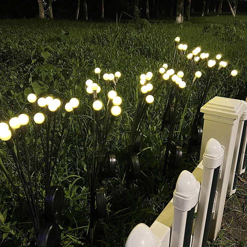 Schwingende Solar-Glühwürmchen-Gartenleuchten