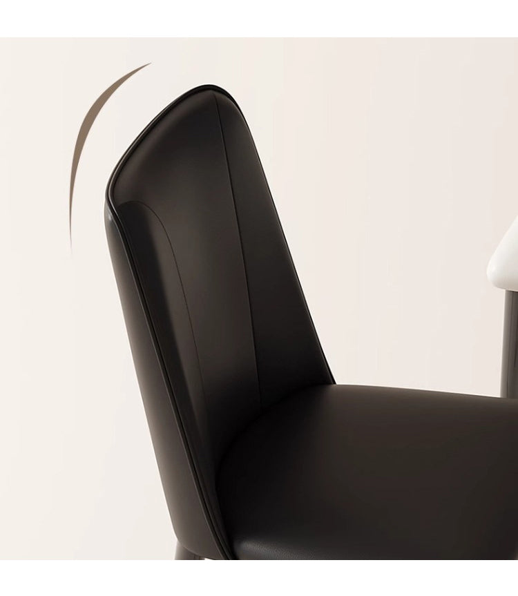 Moderner Esszimmerstuhl im italienischen Stil – Gepolsterter Designerstuhl