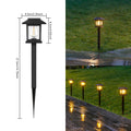 Vintage Solar Gartenleuchte – LED Außenleuchte mit Erdspieß