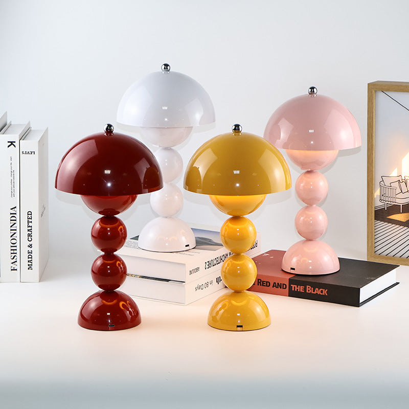 Elegante Stoff-Atmosphärenlampe in Knospenform