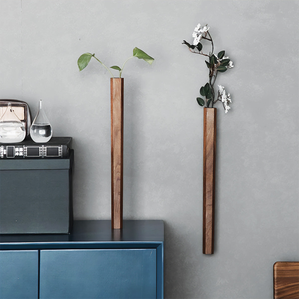 Blumenflöte Wandvase