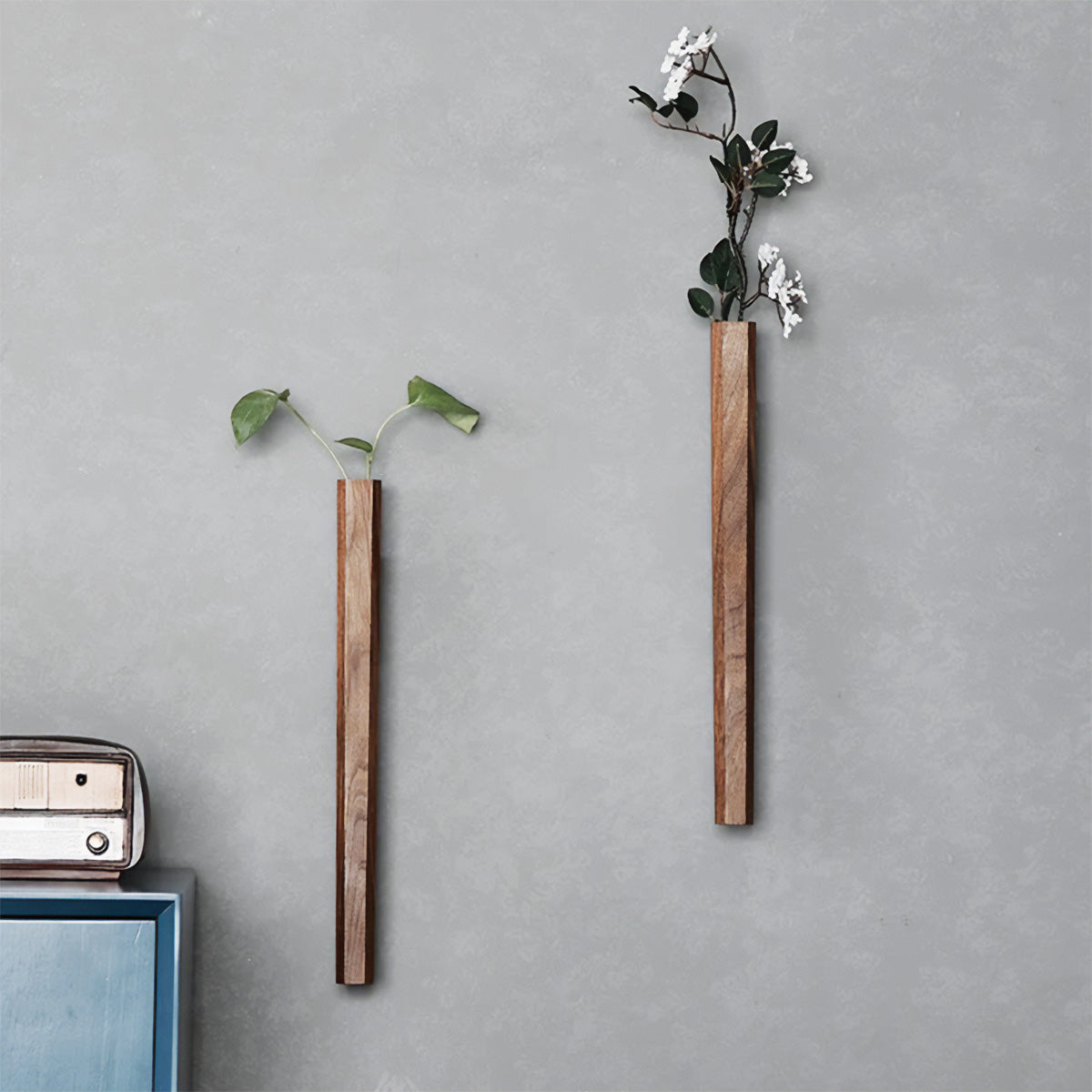 Blumenflöte Wandvase