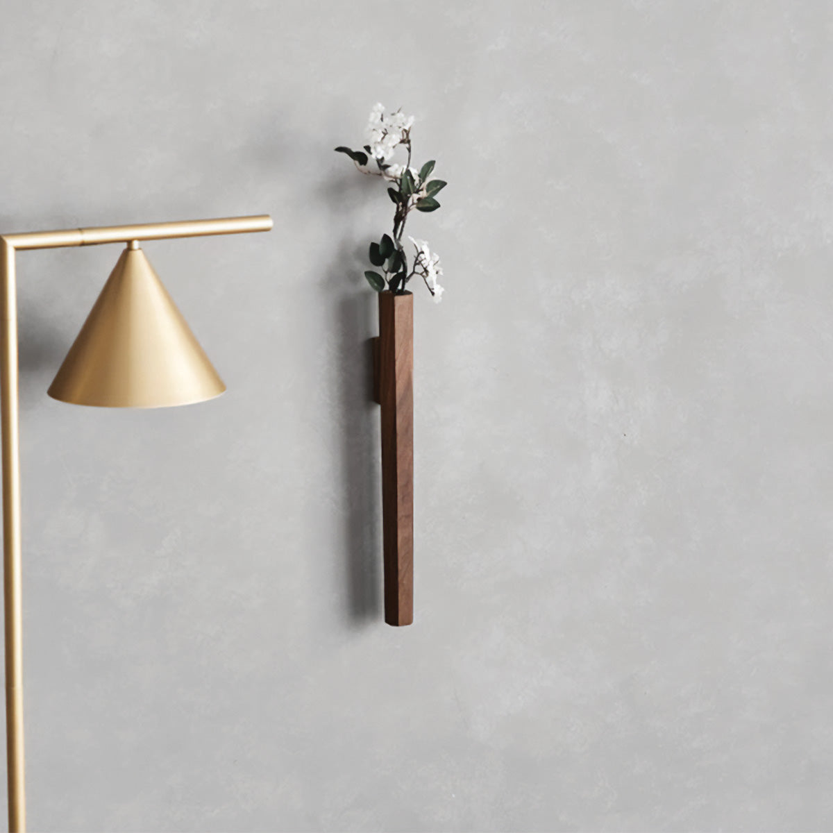 Blumenflöte Wandvase