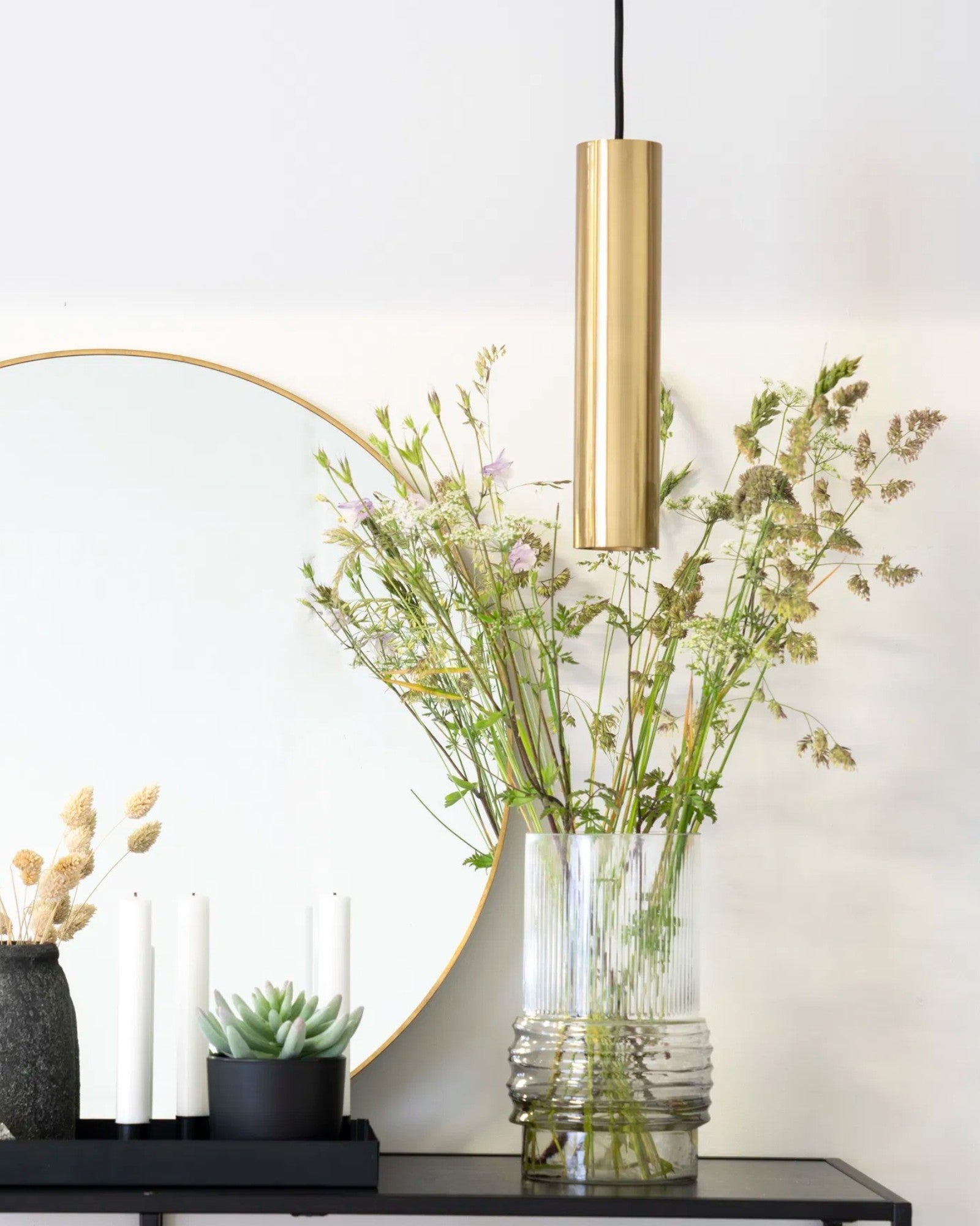 Paris Pendelleuchte – Modernes Design, Stahl in Messing, GU10 Fassung