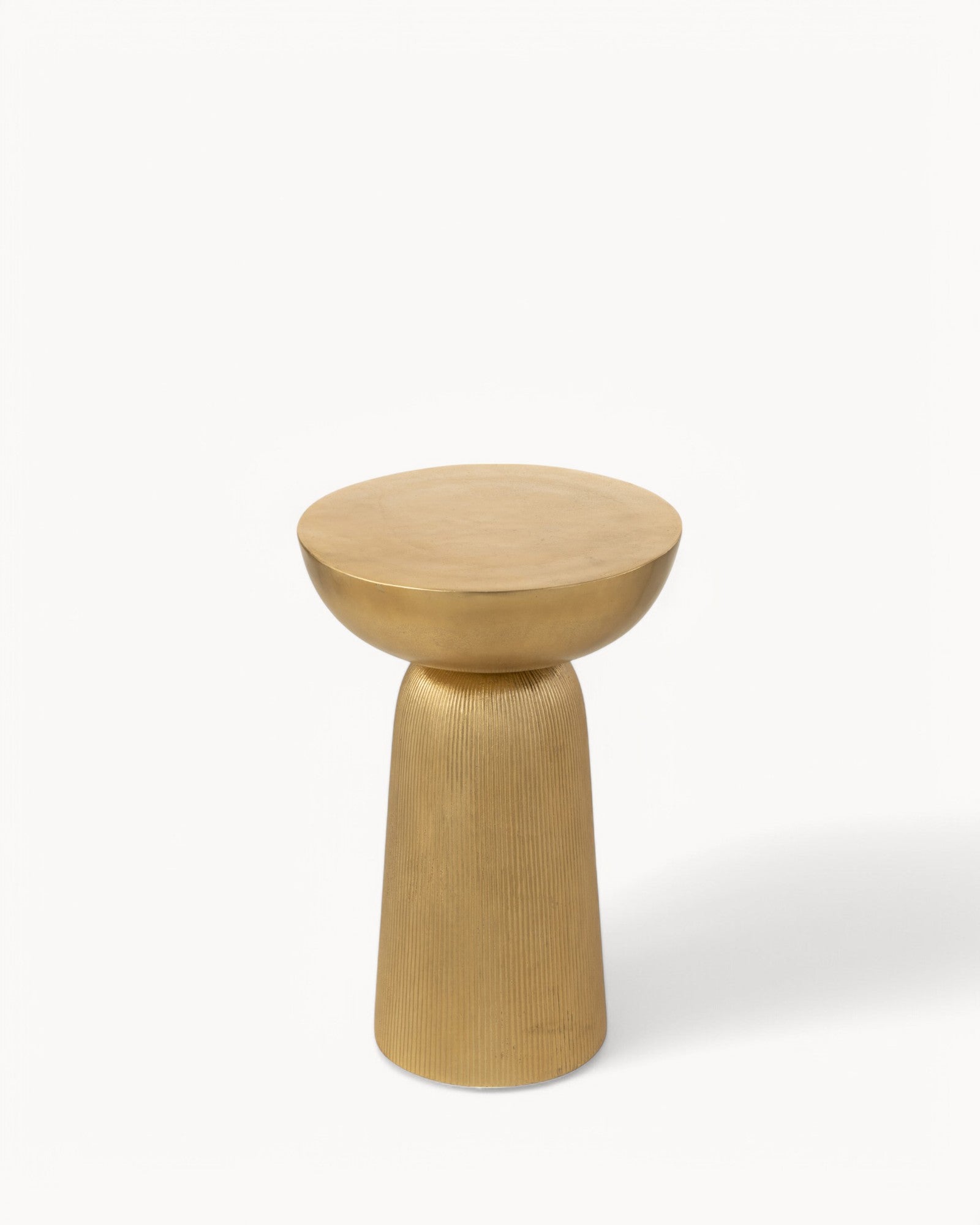 J-Line – Beistelltisch Louane – Gold – Metall – 36x36x52 cm