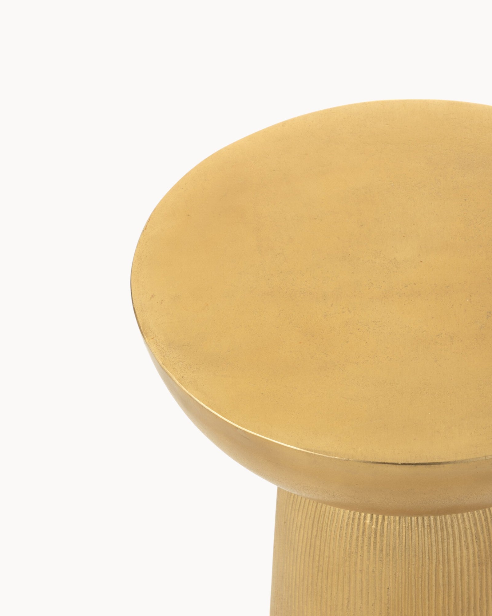 J-Line – Beistelltisch Louane – Gold – Metall – 36x36x52 cm