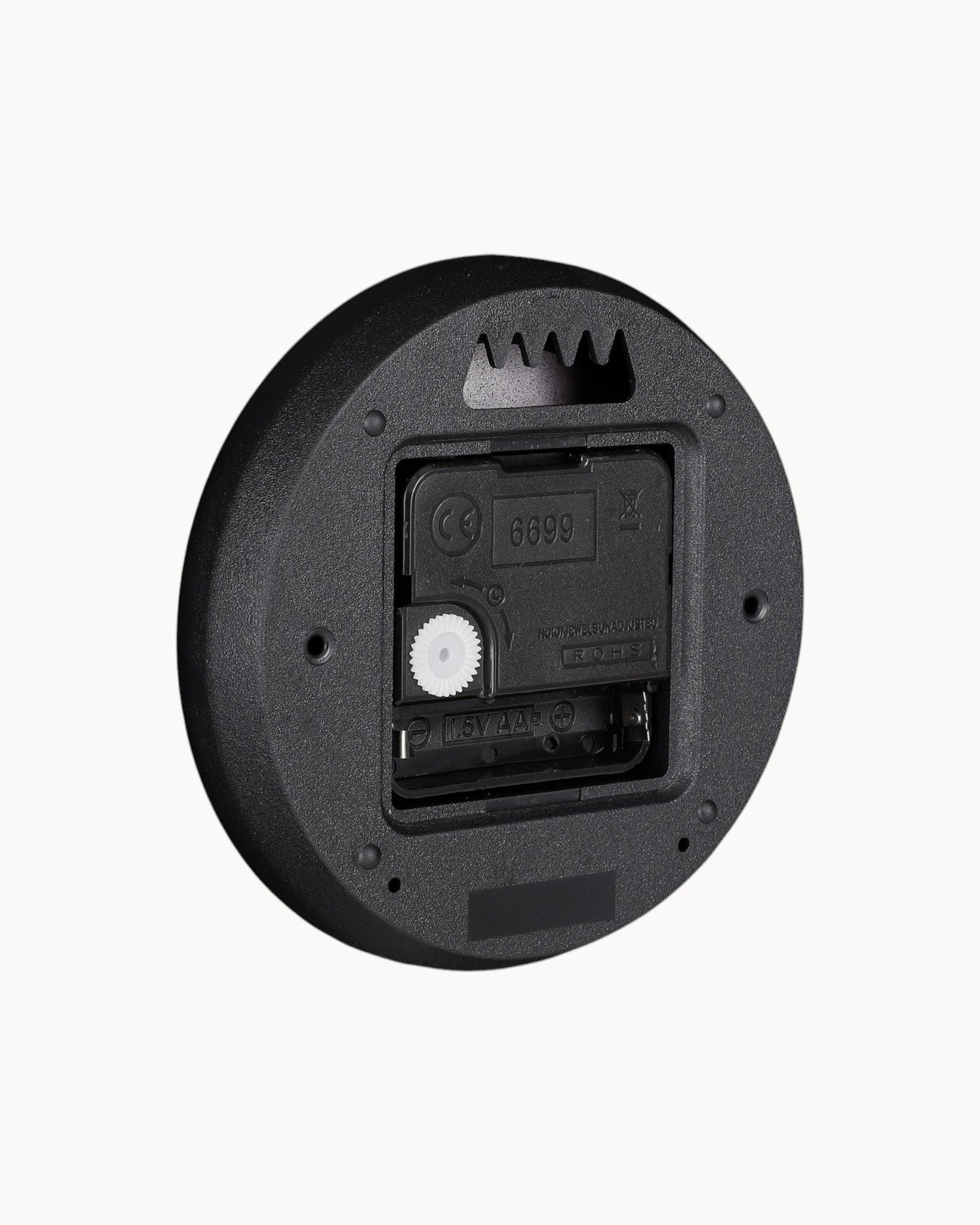 Mica Decorations – Wanduhr Gold Ø35,5 cm – Aluminium mit Ticking Mechanismus