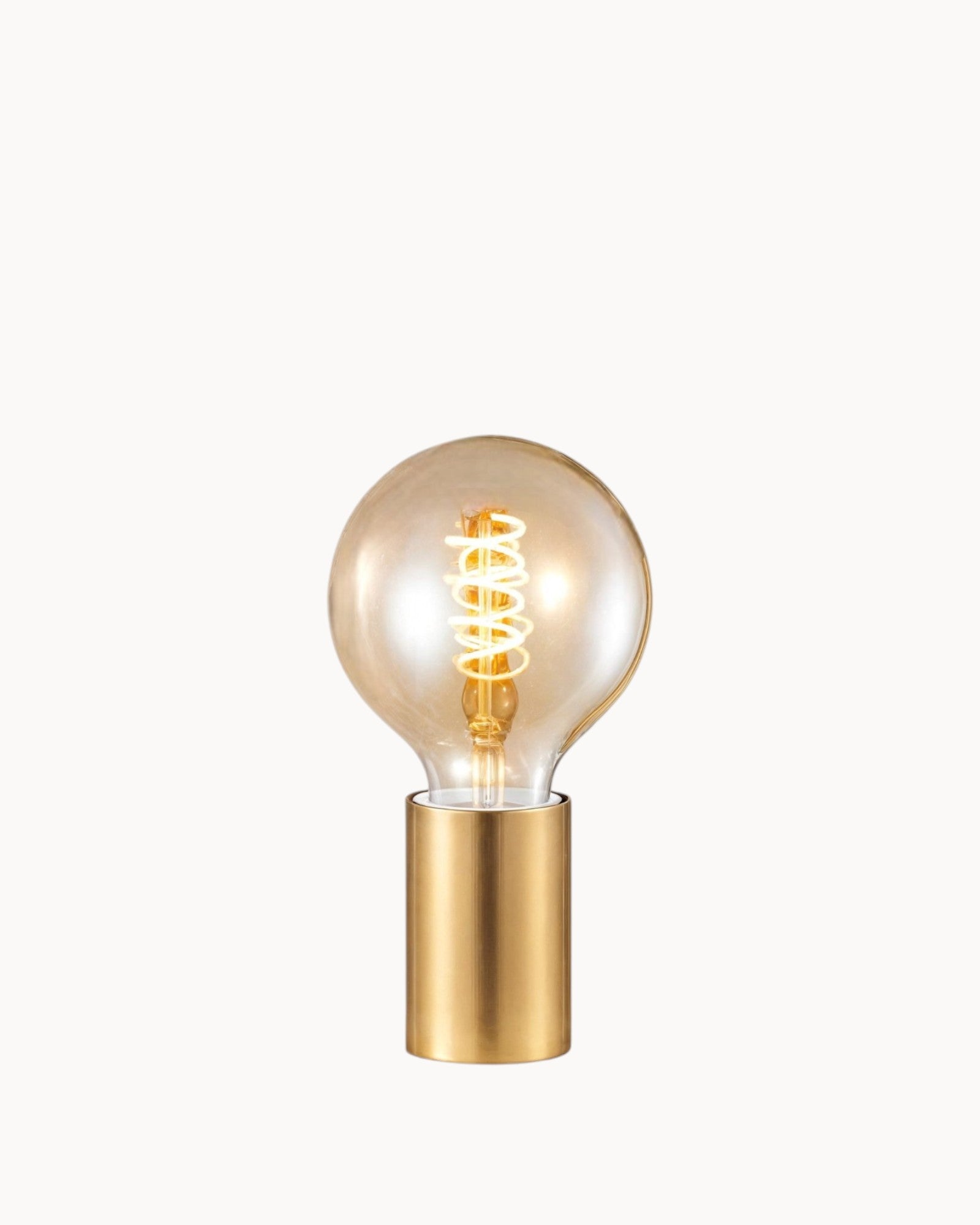 Home Sweet Home – Moderne goldene Tafellampe 10x10x9 cm
