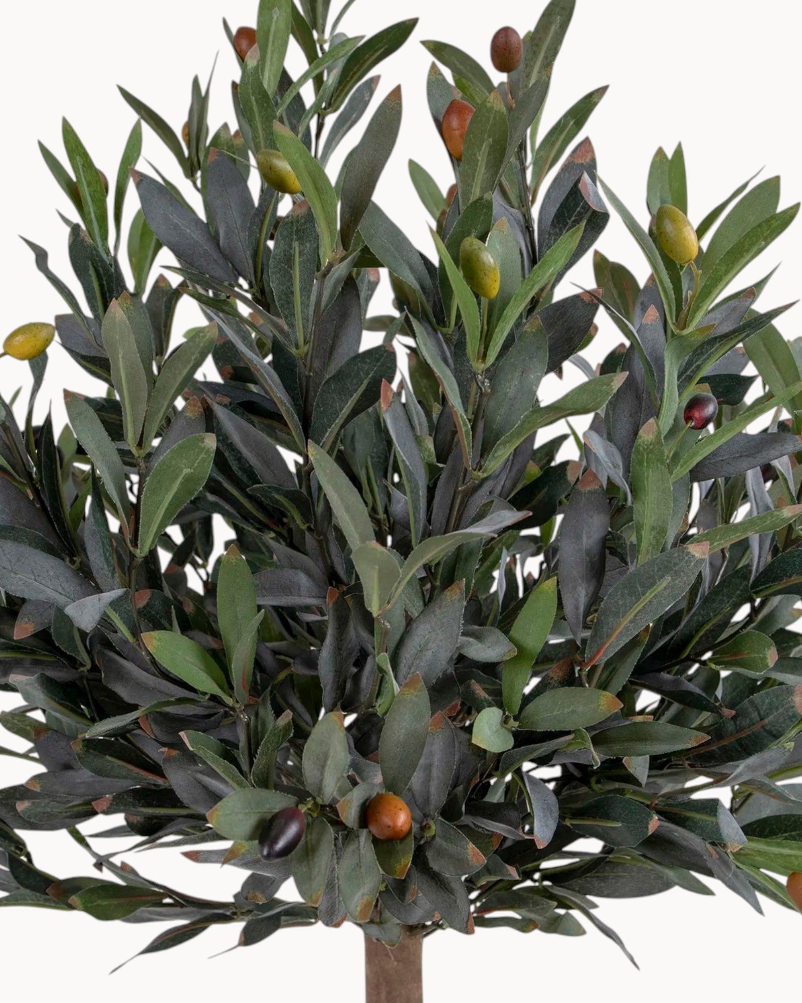 Kunstpflanze Olivenbaum – Grün – 120 cm – Dekobaum für Innenräume