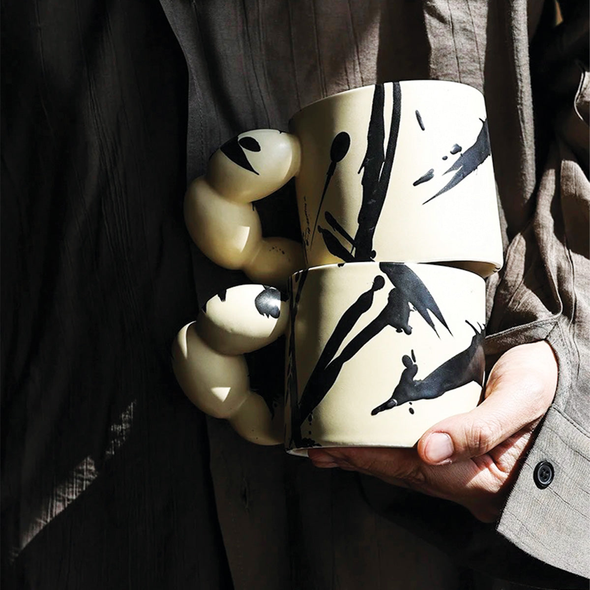 Splash Ink Keramik Becher