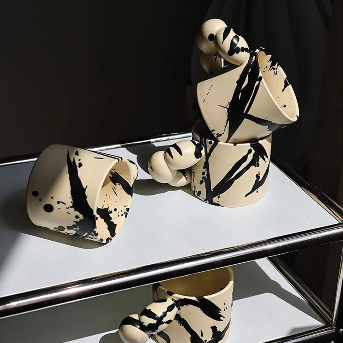 Splash Ink Keramik Becher