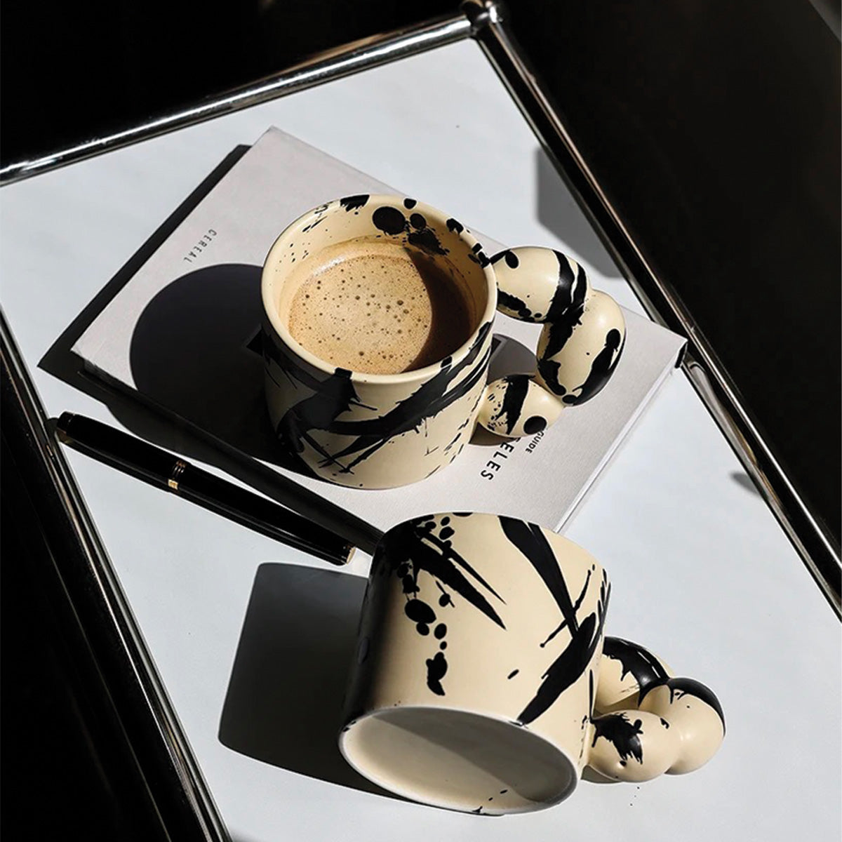 Splash Ink Keramik Becher