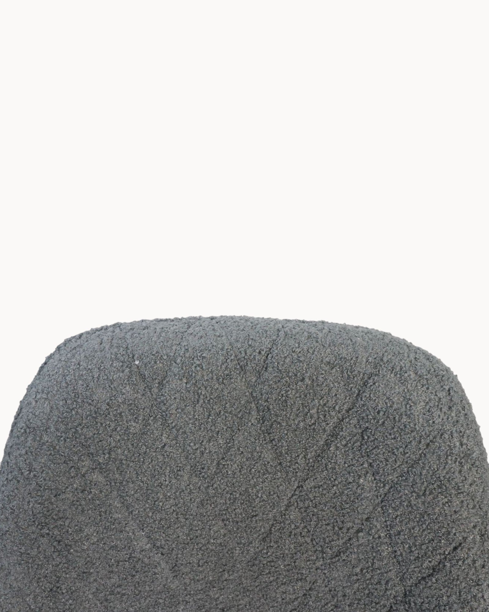 Esszimmerstuhl 2er-Set – Demi – Hellgrau/Schwarz – Stoff & Metall – Modern