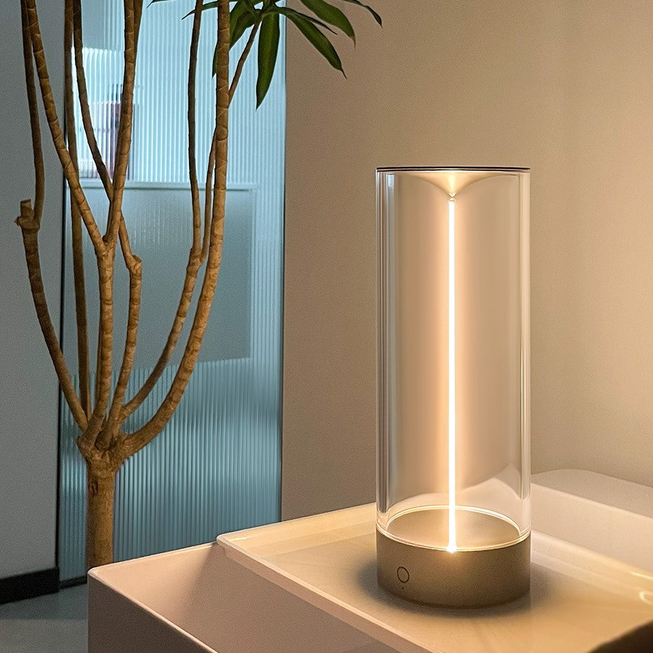 Zylinder mit magnetischer Lichtleiste