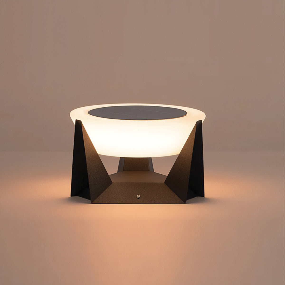 Zeitgenössische Solar-Stehlampe | Inklusive LED-Lampen, IP65 Edelstahl, verstellbar, C3008-E