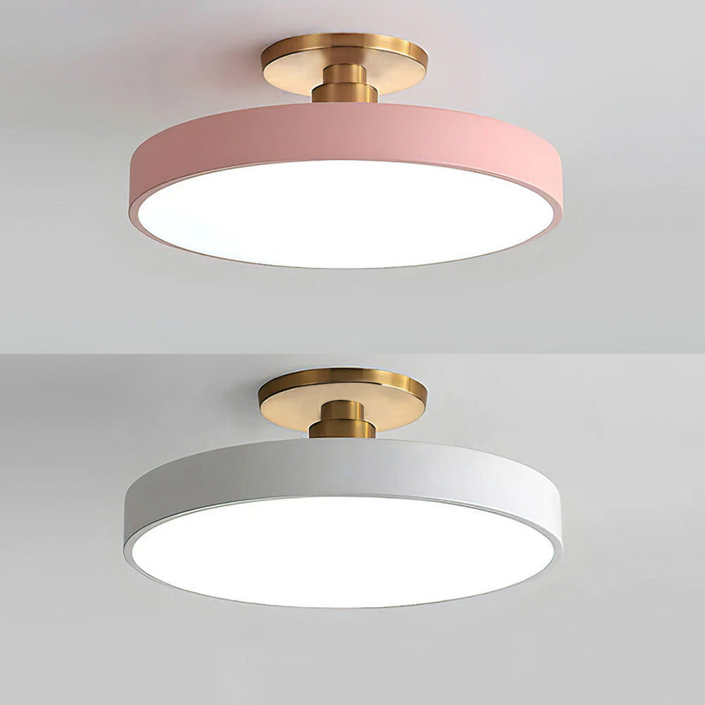 LED-Deckenleuchte | Hochwertiger Kunststoff-Lampenschirm, Blendschutz, einfache Installation, lange Lebensdauer