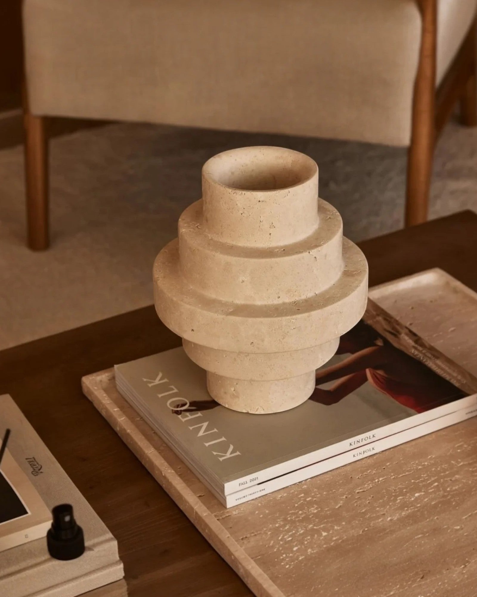 Beige - Ø 20 x 31 cm