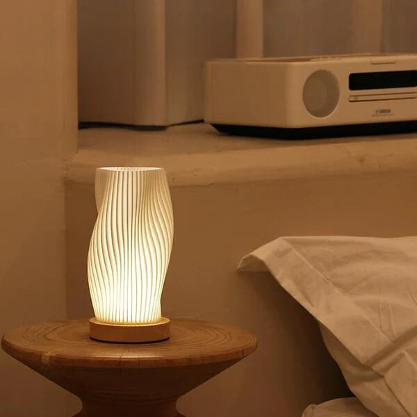 Wellenkamm Lampe