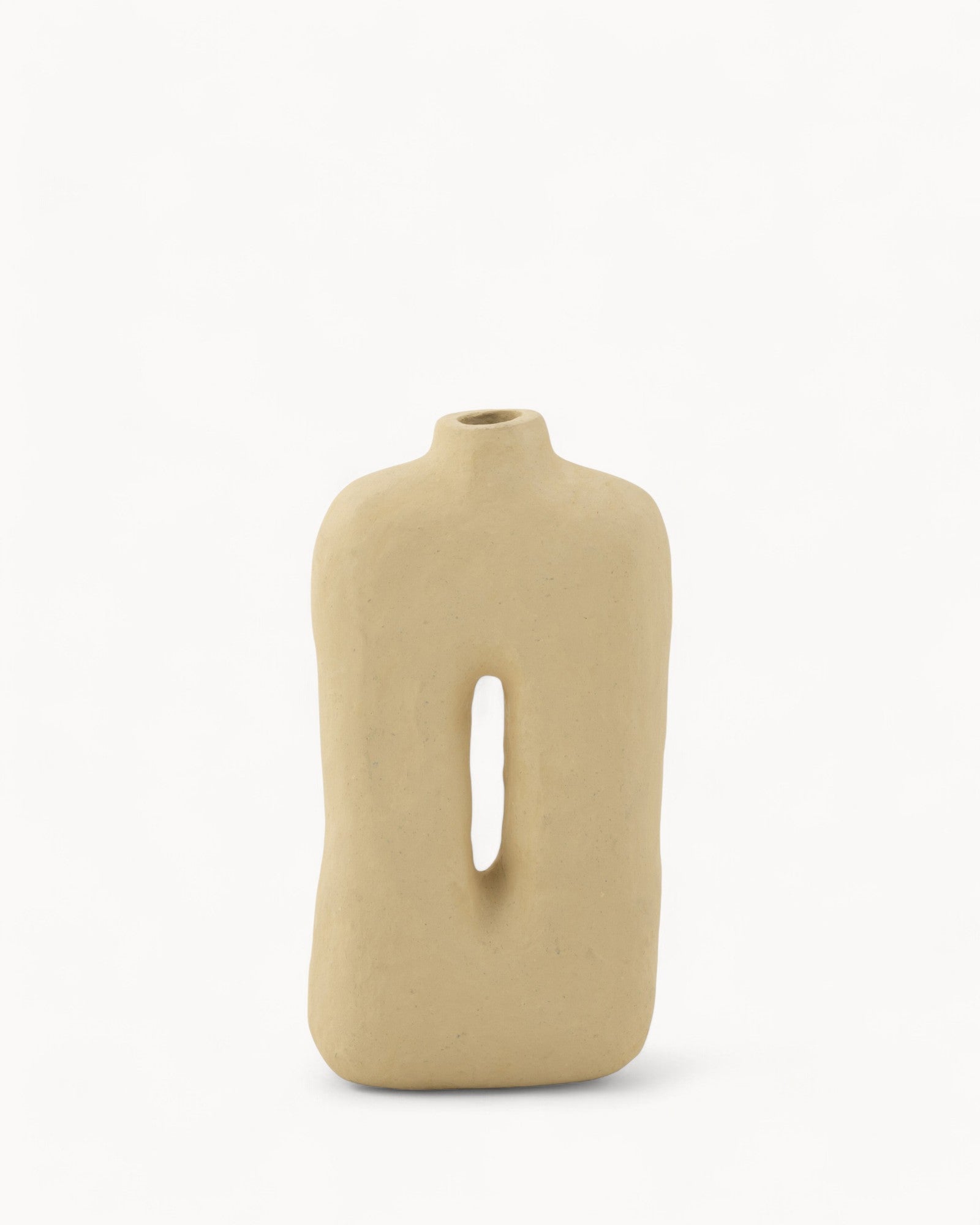 J-Line Blumentopf Square – Natürlicher Look aus Pappmaché, 50 cm