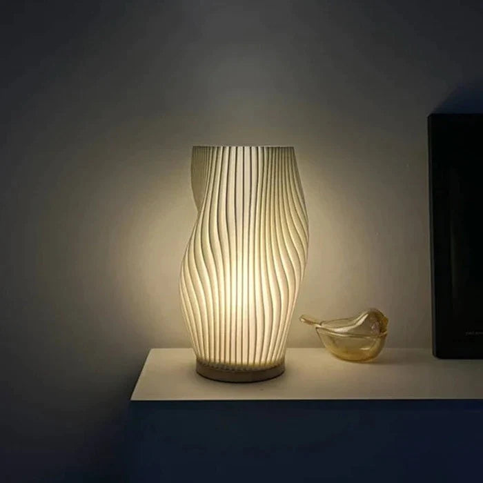 Wellenkamm Lampe