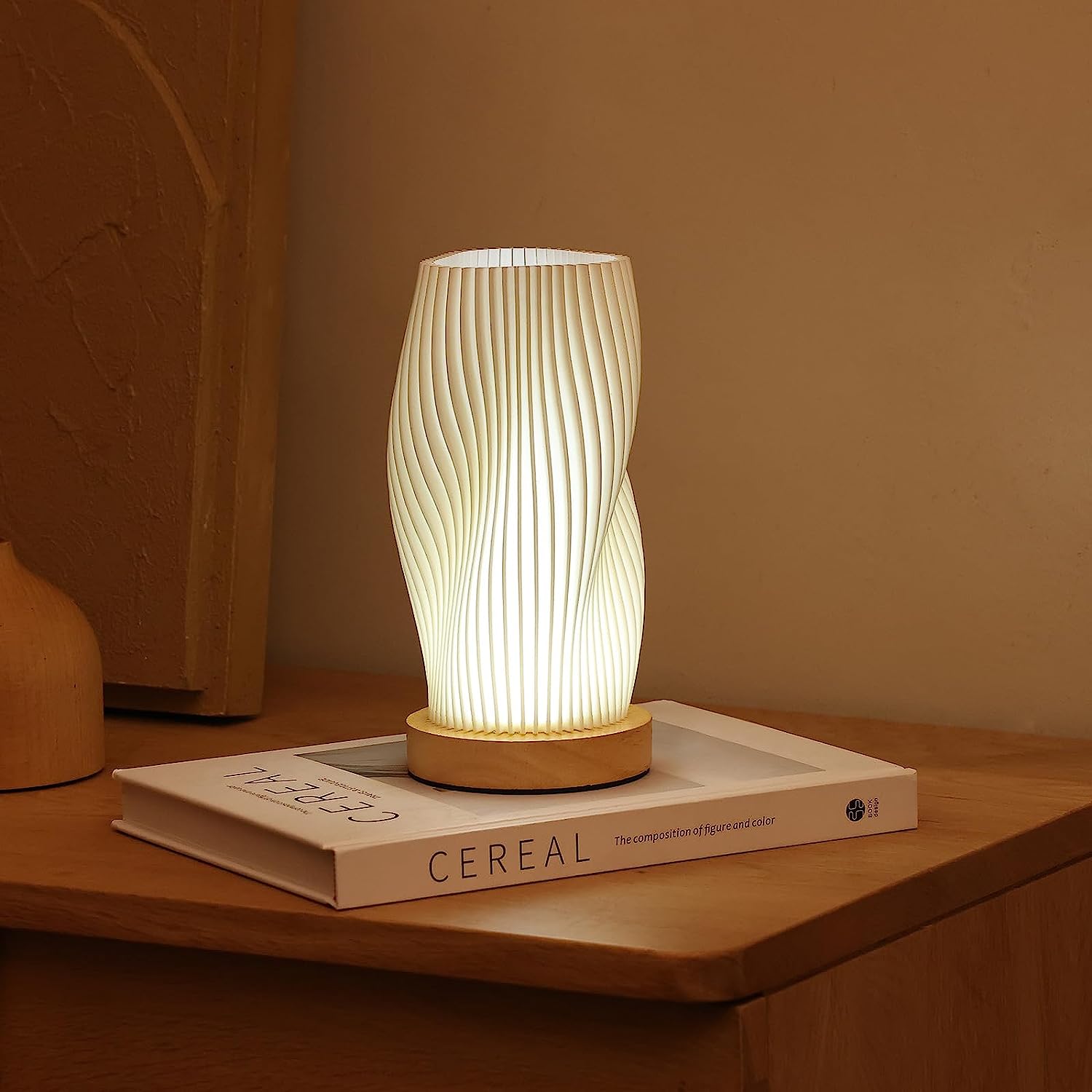 Wellenkamm Lampe
