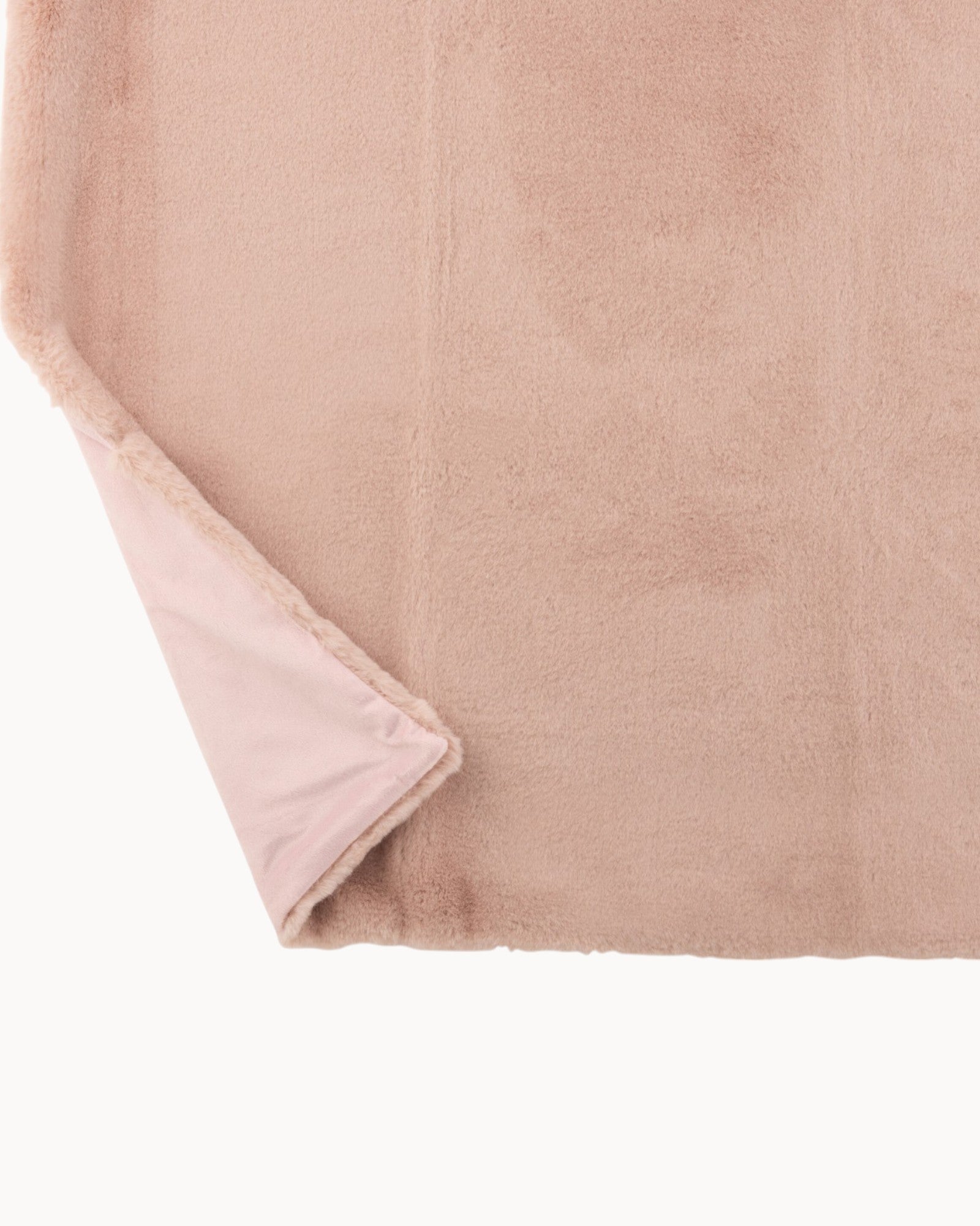 J-Line Plaid Cutie – Textil – Puderrosa – 180 x 130 cm