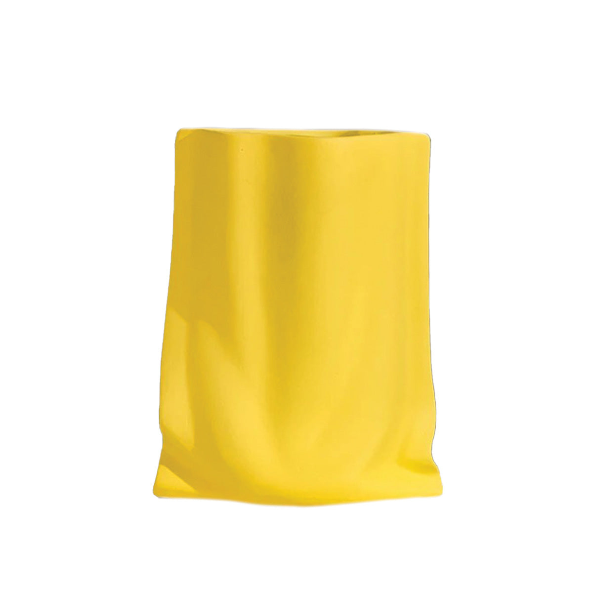 Plissierte Blumenvase