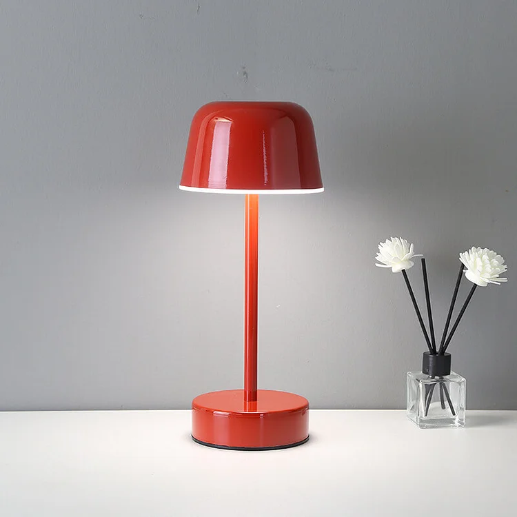 Tragbare kabellose wiederaufladbare Bügeleisen-Tischlampe - Dimmbares Licht