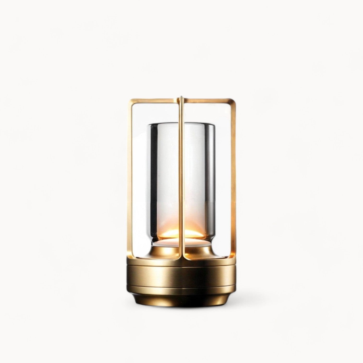 Tischlampe | Wasserdicht, Touch-Steuerung, 6 Stunden Akkulaufzeit | Modernes Design für Zuhause und Unterwegs