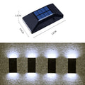 Wasserdichte Solar-Treppen- und Stufenleuchte