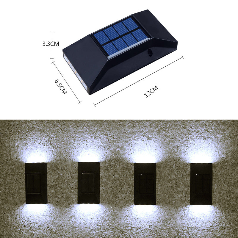 Wasserdichte Solar-Treppen- und Stufenleuchte