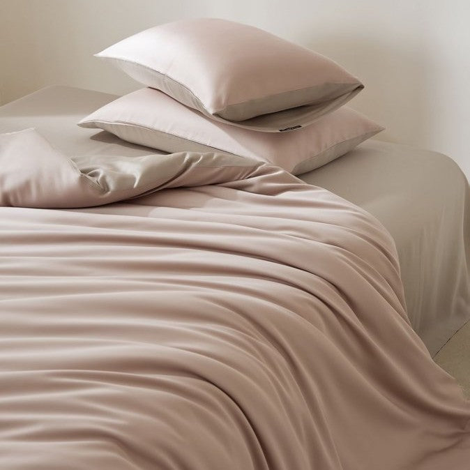 Tencel Lyocell Bettwäsche-Set mit kühlendem Effekt