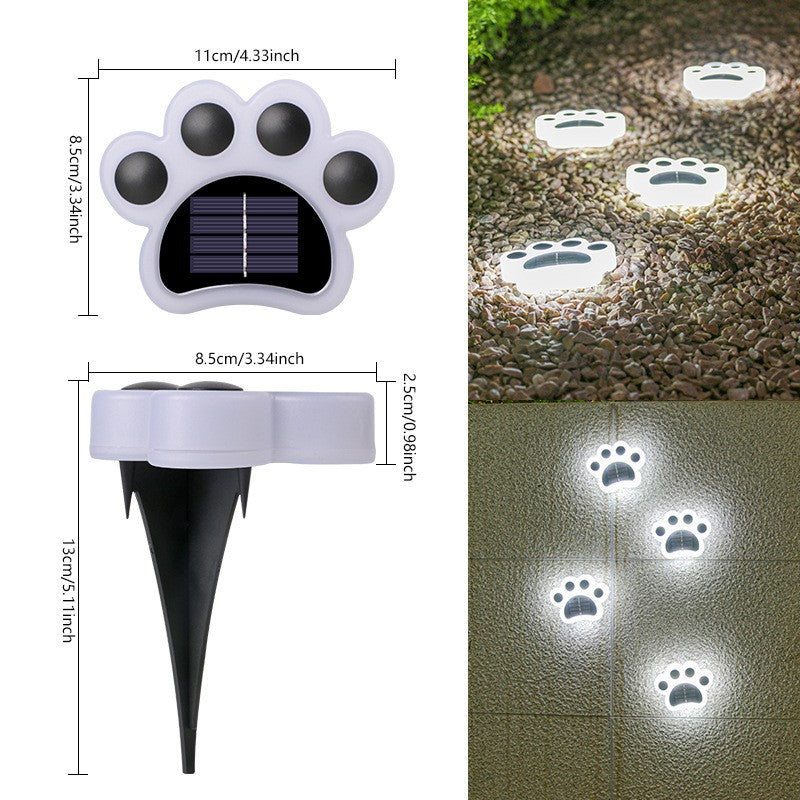 Wasserdichte Solar-Gartenleuchte in Kieselform