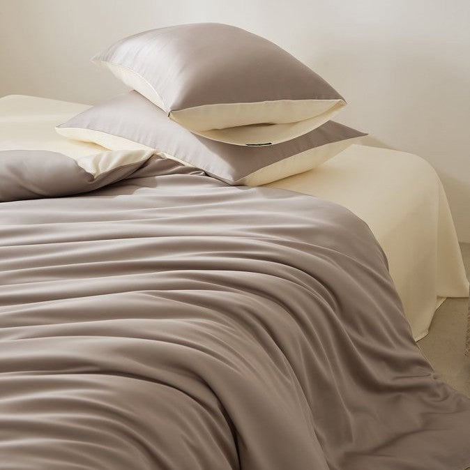 Tencel Lyocell Bettwäsche-Set mit kühlendem Effekt