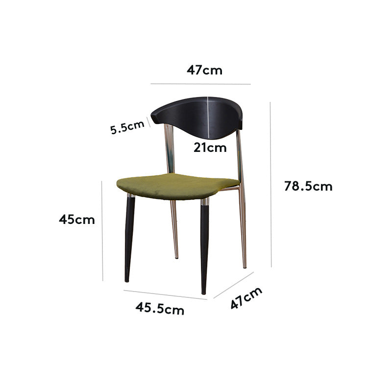 Esszimmerstuhl aus Massivholz im Mid-Century-Modern-Stil