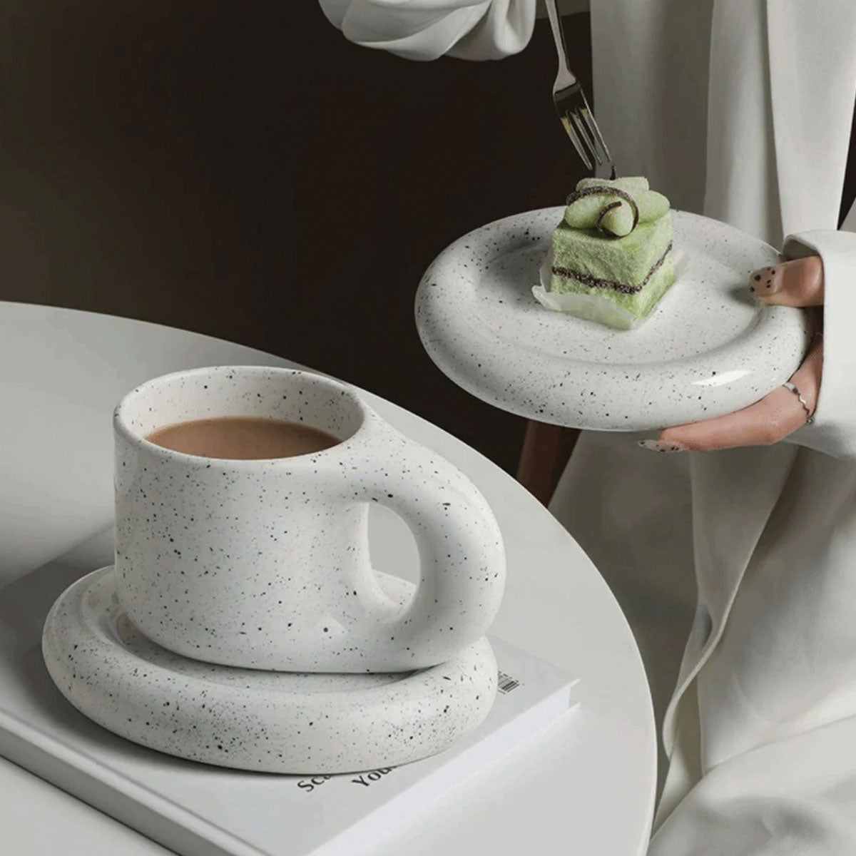 Chunky Keramik Espresso Becher