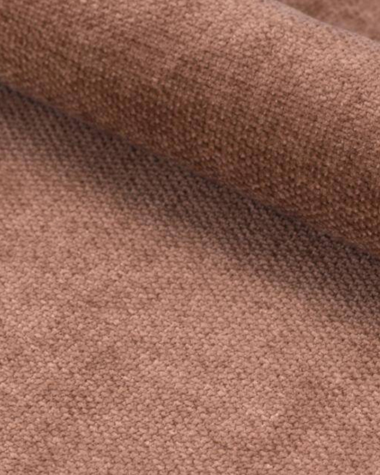 HSM Collection – Esszimmerstuhl Ella mit Armlehnen 2er-Set – Terrakotta/Weiß – Stoff/Eiche