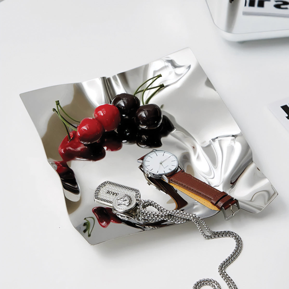 Silvro Dekoratives Tablett