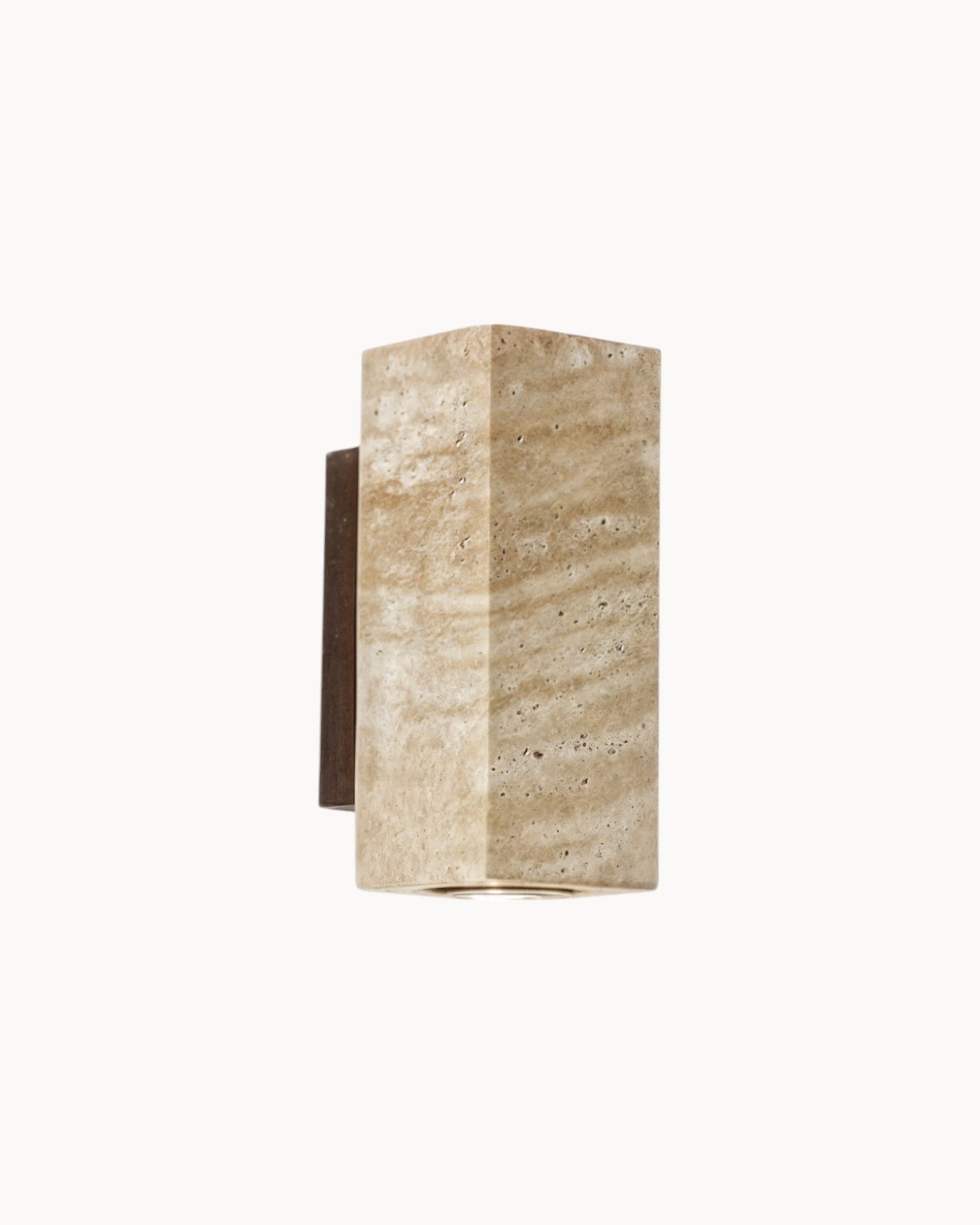 Beige - Wandleuchte Rechteckig