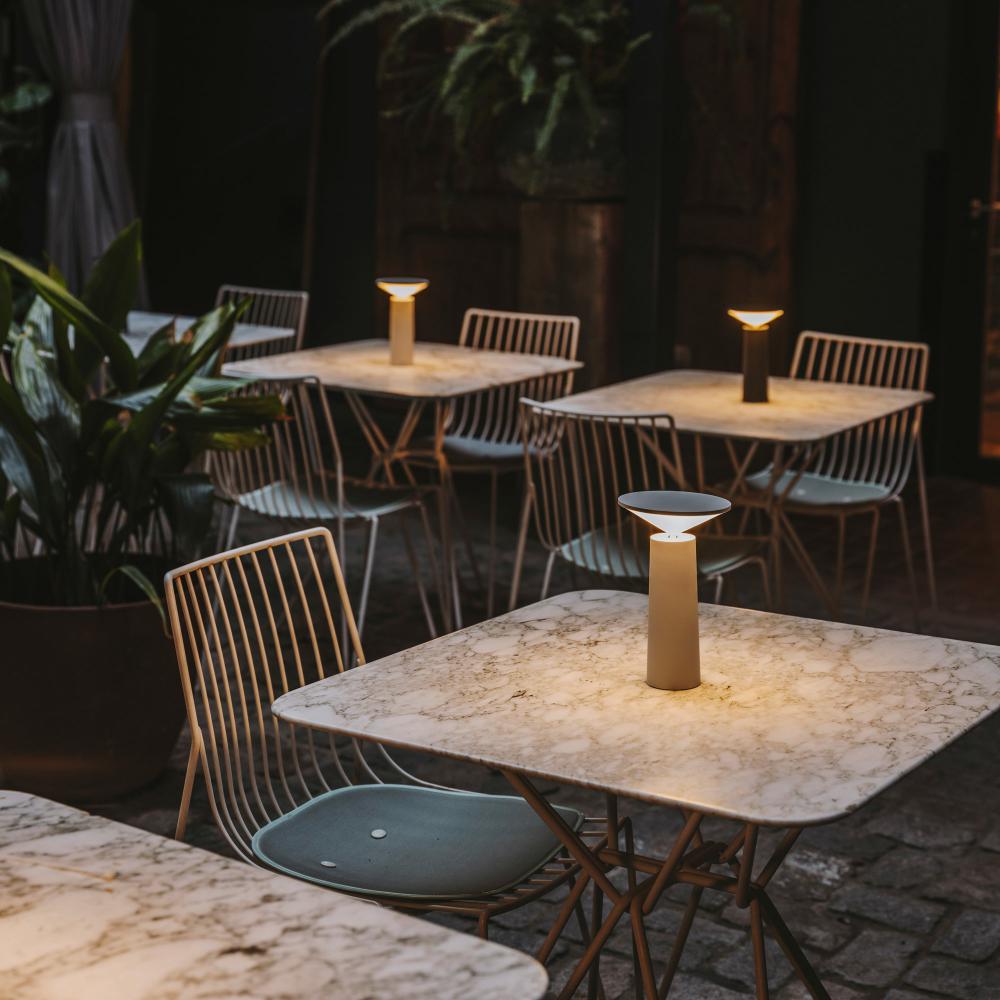 LED Tischlampe | Dimmbar, 360° Drehbar, 2000mAh Akku | Modernes Design